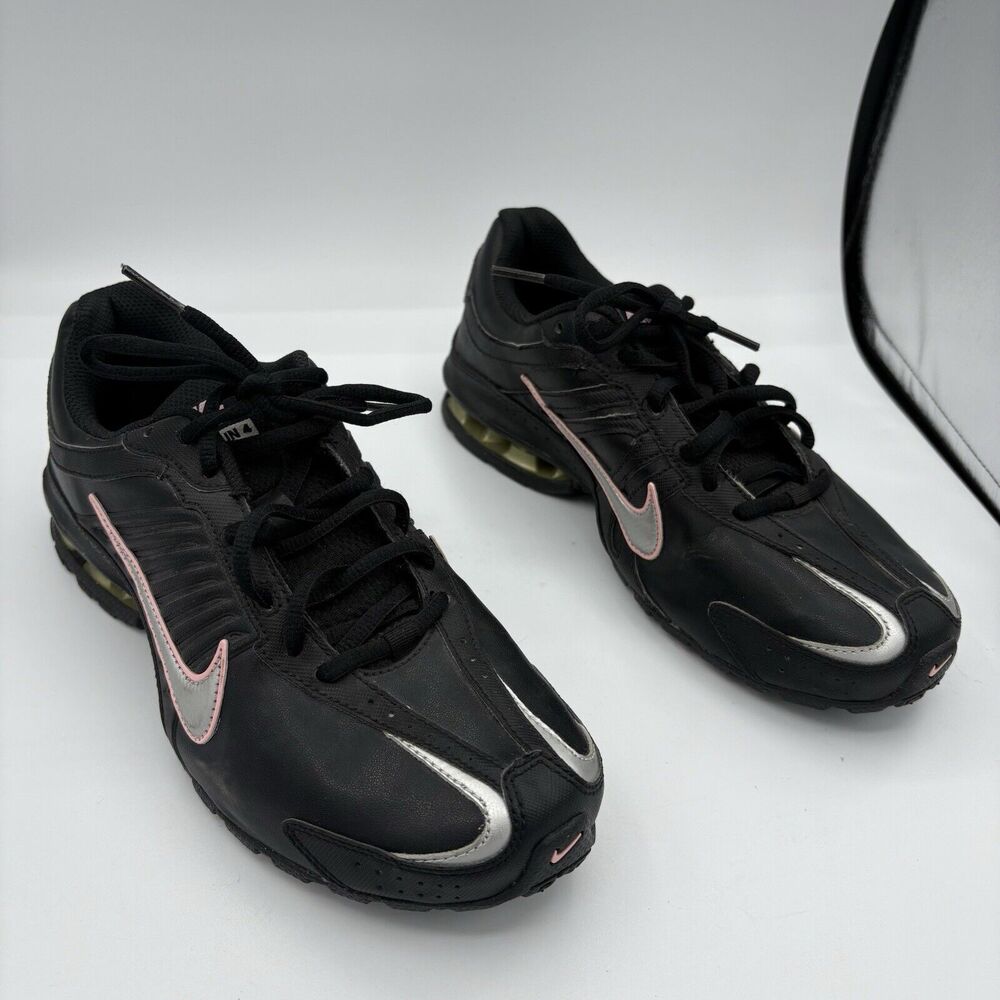 Nike Sneakers Womens Size‎ 7.5 Reax Run 4 Running Black Walk D3